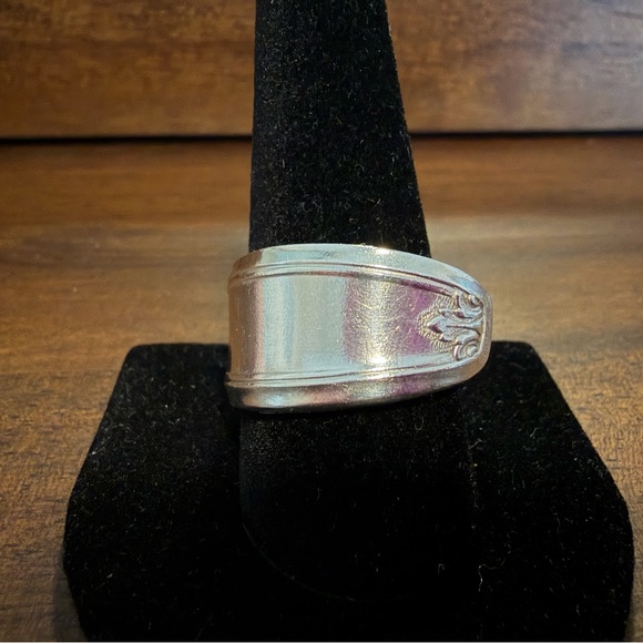 Handmade Spoon Ring - Picture 1 of 13